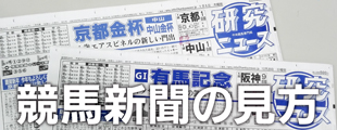 競馬新聞の見方